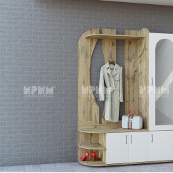 Портманто Mod 4037, Дъб дакота и бяло гладко - Bogdan Furniture I