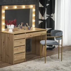  Тоалетка Мебели Богдан модел Hollywod XL, дъб артисан - Bogdan Furniture Europe