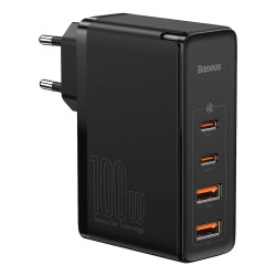 Зарядно устройство Baseus CCGAN2P-L01 GaN 2 Pro Charger 100W черно - Baseus