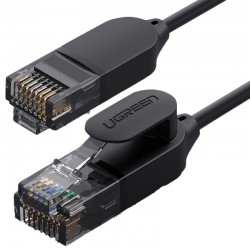 Мрежов кабел Ugreen 70334 Ethernet patchcord RJ45 Cat 6A UTP 1000Mbps 2м - черен - Офис техника