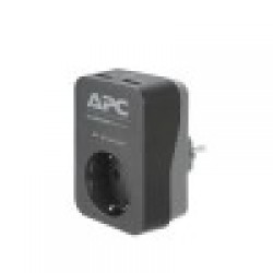 Филтър APC Essential SurgeArrest 1 Outlet 2 USB Ports Black 230V Germany - Офис техника