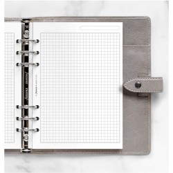 Filofax Пълнител за органайзер, A5, на квадратчета, 25 листа - Filofax