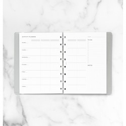 Filofax Планер за тефтер, седмичен, без дати, A5 - Filofax