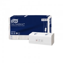 Tork Кърпи за ръце Peakserve H5, еднопластови, 410 къса, 12 броя - Почистване и Дезинфекция