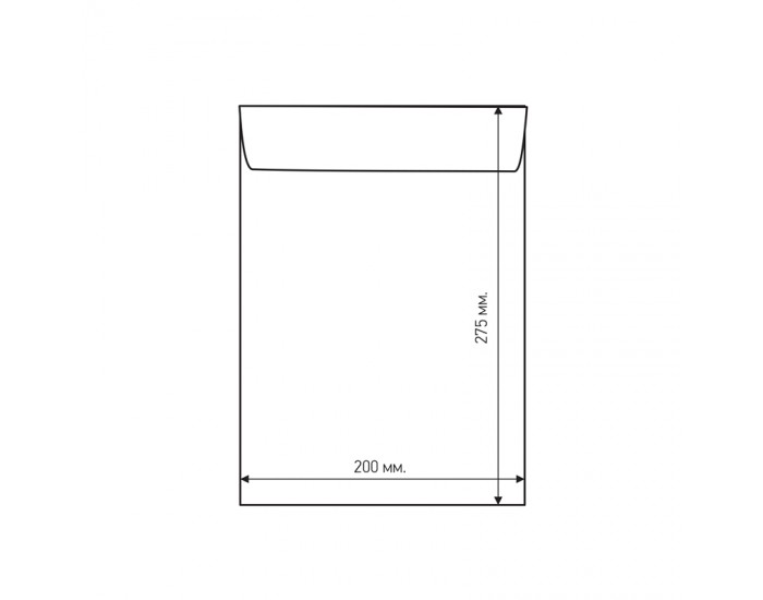 Airpoc Плик с въздушни мехурчета D/14, 275 x 200 mm, със самозалепваща лента, бял