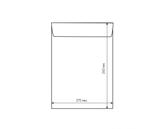 Airpoc Плик с въздушни мехурчета E/15, 275 x 240 mm, със самозалепваща лента, бял