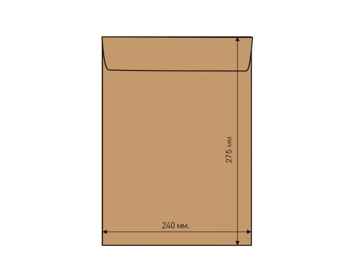 Airpoc Плик с въздушни мехурчета E/15, 275 x 240 mm, със самозалепваща лента, кафяв