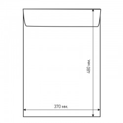 Airpoc Плик с въздушни мехурчета J/20, 480 x 370 mm, със самозалепваща лента, бял - Airpoc