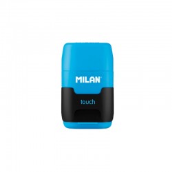 Milan Острилка Compact Touch Duo, с гума, цвят асорти - Канцеларски материали