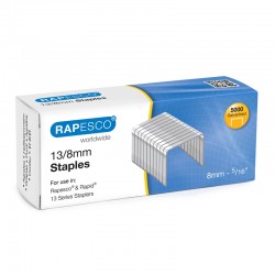 Rapesco Телчета за телбод, размер 13/8 mm, 5000 броя - Дребна Канцелария