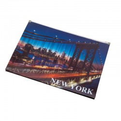 Panta Plast Папка New York Collection, PP, с цип, A4 - Папки, Класьори и Джобове за документи