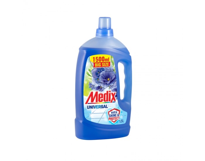 Medix Препарат за почистване Express & Shine, универсален, свеж въздух, 1.4 L, син