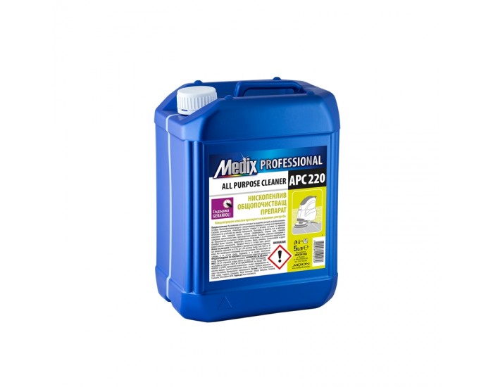 Medix Professional Нископенлив общопочистващ препарат, APC 220, 5 L