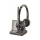 Plantronics Слушалки Savi W8220, 3 в 1, стерео, черни