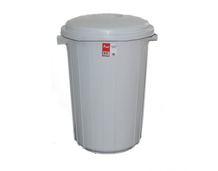 Planet Кош с капак UP104, 50 L, сив