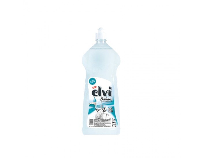 Elvi Препарат за миене на съдове Balsam, 500 ml, бял