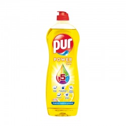 Pur Препарат за миене на съдове Duo Power, лимон, 750 ml - Почистване и Дезинфекция