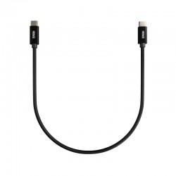 Yenkee Кабел USB Type-C към USB Type-C, 0.2 m, черен - Разклонители, Зарядни и Кабели