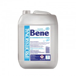 Bene Препарат за почистване на стъкла, професионален, 5 L - Офис