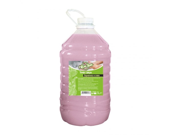 Hit&Clean Течен сапун, боровинка с киви, 5 L