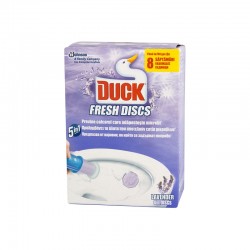 Duck Ароматизатор за тоалетна Fresh Discs, гел, лавандула, 36 ml - Офис