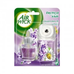 Air Wick Ароматизатор, електрически, лавандула, с включен пълнител, 19 ml - Почистване и Дезинфекция