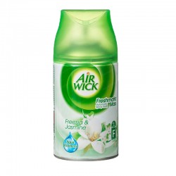 Air Wick Пълнител за ароматизатор Freshmatic, фрезия и жасмин, 250 ml - Почистване и Дезинфекция