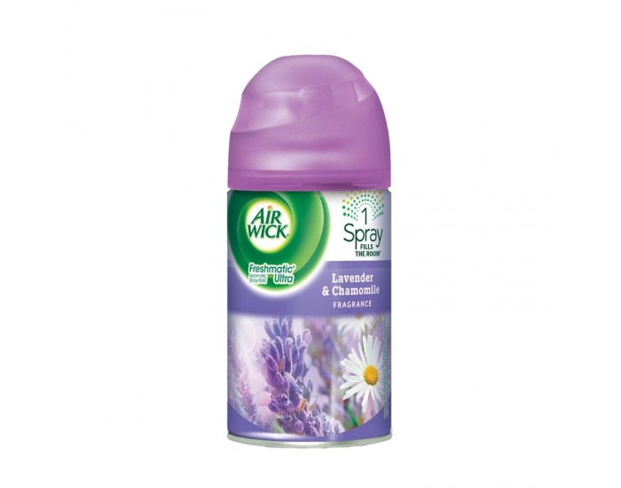 Air Wick Пълнител за ароматизатор Freshmatic, лавандула и лайка, 250 ml