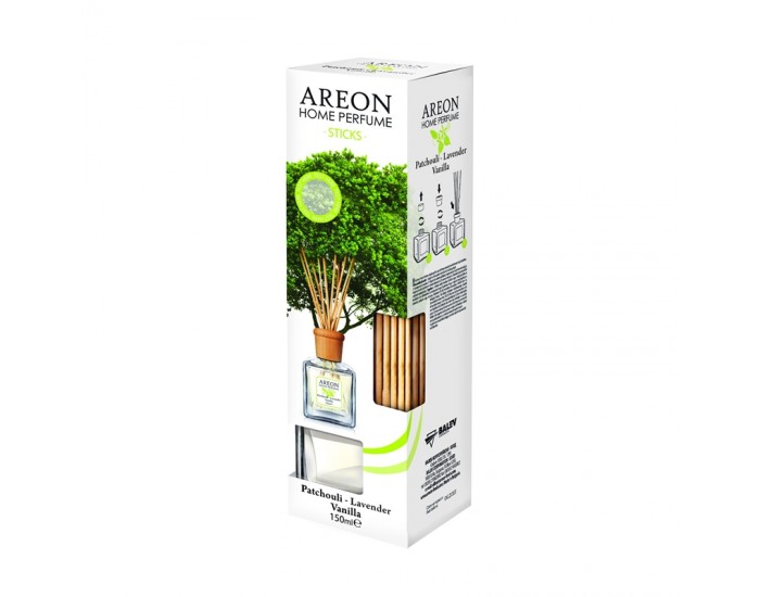 Areon Ароматизатор Home Perfume, пръчици, ванилия, 150 ml