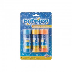 Grafix Пълнител за балончета Bubble, 60 ml, 3 броя - Спортни стоки