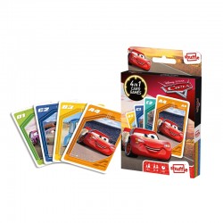 Cartamundi Карти за игра Cars, 4 в 1 - Детска стая