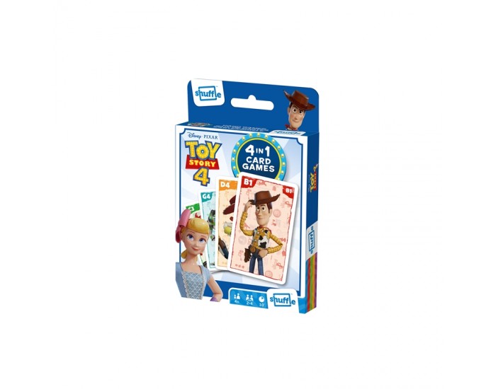 Cartamundi Карти за игра Toy Story, 4 в 1