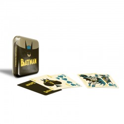 Cartamundi Карти за игра Batman Vintage, в метална кутия - Детска стая