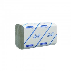 Kimberly-Clark Кърпи за ръце Scott Control 6689, V-сгъвка, еднопластови, 304 къса, 21.2 х 20 cm, 15 броя - Почистване и Дезинфекция