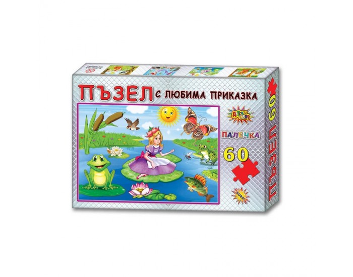 Пъзел с приказка Палечка, 60 части