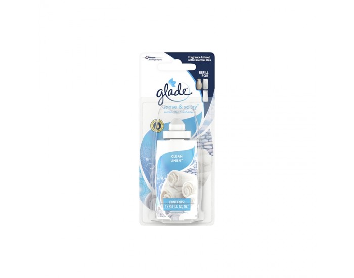 Glade Дозатор Sens&Spray - Свежа чистота, 18 ml