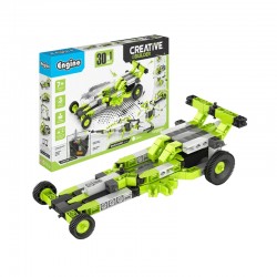 Engino Конструктор Creative Builder Motorized, 30 в 1 - Пъзели и Игри