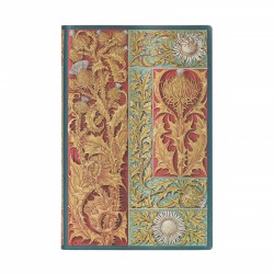 Paperblanks Тефтер Vox Botanica, Mini, широки редове, мека корица, 104 листа - Paperblanks