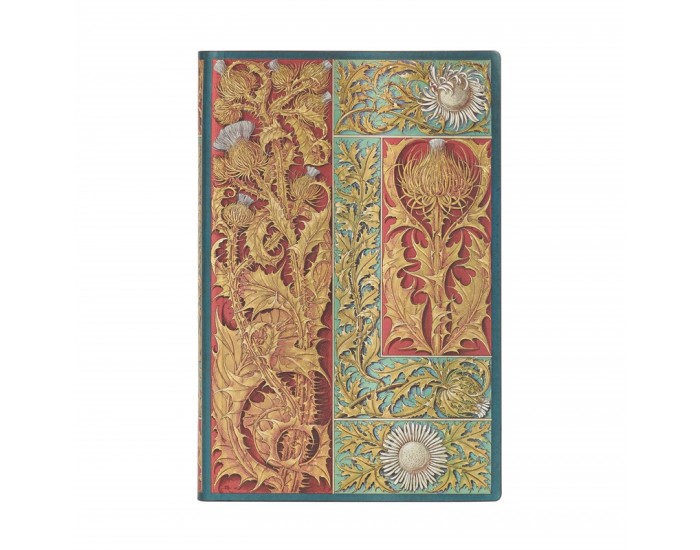 Paperblanks Тефтер Vox Botanica, Mini, широки редове, мека корица, 104 листа