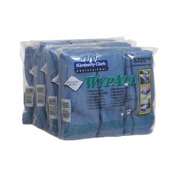 Kimberly-Clark Микрофибърна кърпа WypAll 8395, 40 х 40 cm, синя, 6 броя - Почистване и Дезинфекция