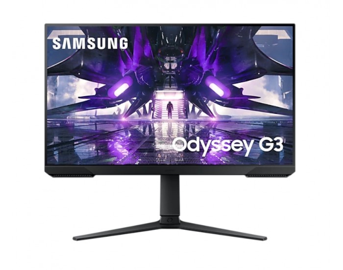 Монитор Samsung 27AG320 27" Odyssey G3, VA, 165 Hz, 1 ms, 1920x1080, ,AMD FreeSync Premium, DP, HDMI, Black