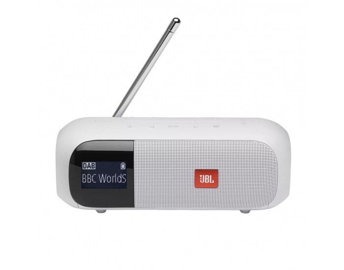 Радио JBL Tuner 2 WHT portable radio with bluetooth