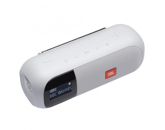 Радио JBL Tuner 2 WHT portable radio with bluetooth