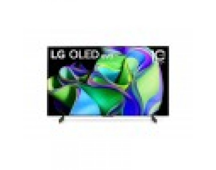 Телевизор LG OLED42C32LA, 42" UHD OLED evo, 4K (3840 x 2160), DVB-C/T2/S2, Full Cinema Screnn, Alpha 9, 120Hz, ThinQ AI, HDR10, VRR, NVIDIA G-SYNC, AMD FreeSync, Dolby Vision, Dolby Atmos, Wi-Fi, BT, HDMI, USB, Multi View, Meteor Titan