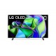 Телевизор LG OLED42C32LA, 42" UHD OLED evo, 4K (3840 x 2160), DVB-C/T2/S2, Full Cinema Screnn, Alpha 9, 120Hz, ThinQ AI, HDR10, VRR, NVIDIA G-SYNC, AMD FreeSync, Dolby Vision, Dolby Atmos, Wi-Fi, BT, HDMI, USB, Multi View, Meteor Titan