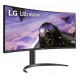 Монитор LG 34WP65CP-B, 34" UltraWide AG, Curved VA, 5ms, 1ms MBR, CR 3000:1, 300 cd/m2, 21:9, QHD 3440x1440, HDR10, AMD FreeSync, sRGB 99%, 160Hz, HDMI, DisplayPort, Speaker Maxx Audio 7Wx2, Tilt, Height Adjustable, Headphone Out, Black