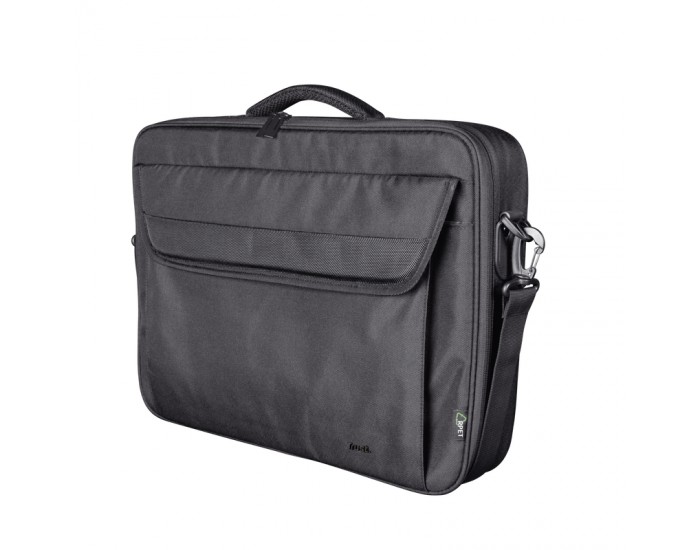 Чанта TRUST Atlanta Laptop Bag 15.6" ECO - Black