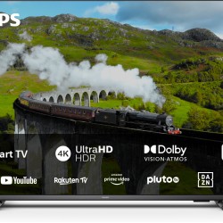 PHILIPS 50inch UHD DLED Pixel Precise New OS DVB T2/T2-HD/C/S/S2 Dolby Vision Atmos HDR+ 20W RMS - Телевизори, Проектори, Дисплеи