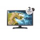 Монитор LG 24TQ510S-PZ, 23.6" WVA, LED, Smart webOS, TV Tuner DVB-T2/C /S2, 1000:1, Mega DFC, 200cd, 1366x768, AI SOUND, WiFi, HDMI, Bluetooth, USB 2.0, HOTEL MODE, AirPlay, Speaker 2x5W, Black