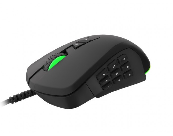 Мишка Genesis Gaming Mouse Xenon 770, 10 2000dpi, Illuminated Optical, Black